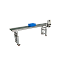 Aluminum profile conveyor for part transfer